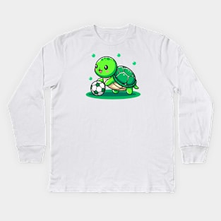 Cute turtle Kids Long Sleeve T-Shirt